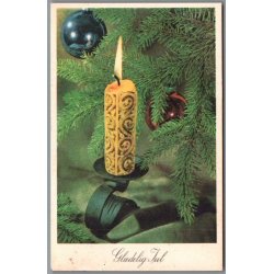 Julemrke 1968 p Postkort