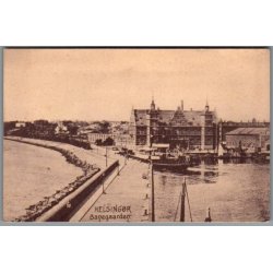 Helsing�r - Banegaarden -  Postkort - Ubrugt