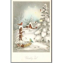 Julemrke 1967 p Postkort