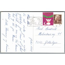 Julemrke 1977 p Postkort