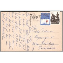 Julemrke 1976 p Postkort