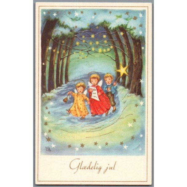 Halfdaner, Elisabeth - Gl�delig Jul - Ubrugt