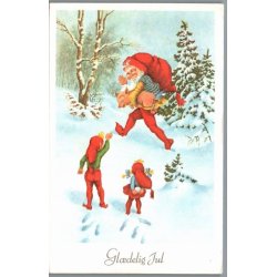 Julemrke 1976 p Postkort