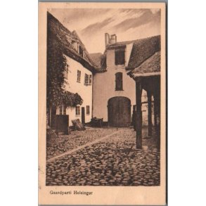 Gadeparti Helsing�r - Postkort - Brugt 