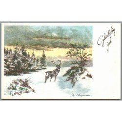 Julemrke 1975 p Postkort