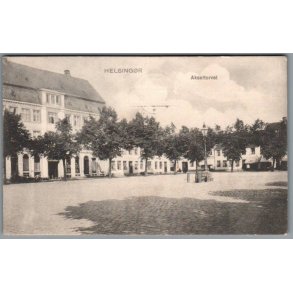 Helsing�r - Akseltorvet - Postkort - Brugt 