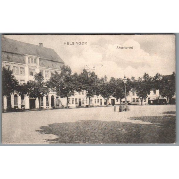 Helsing�r - Akseltorvet - Postkort - Brugt 