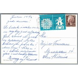 Julemrke 1975 p Postkort