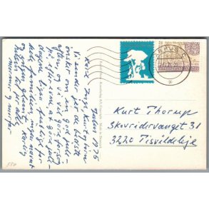 Julemrke 1975 p Postkort