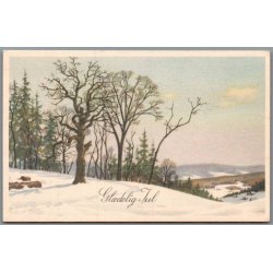 Julemrke 1975 p Postkort