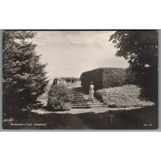 Montebello Park - Helsing�r - Postkort - Ubrugt