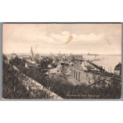 Panorama over Helsing�r - Postkort - Brugt