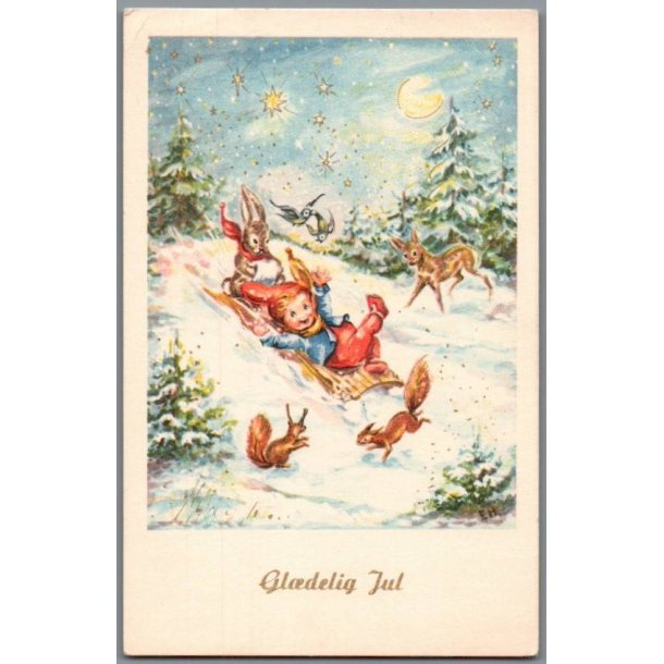 Halfdaner, Elisabeth - Gl�delig Jul - Ubrugt
