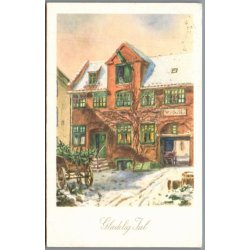 Julemrke 1973 p Postkort