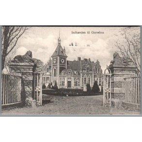 Indk�rslen til Gurrehus - Postkort - Brugt