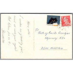 Julemrke 1973 p Postkort