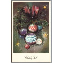 Julemrke 1973 p Postkort