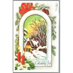 Julemrke 1969 p Postkort