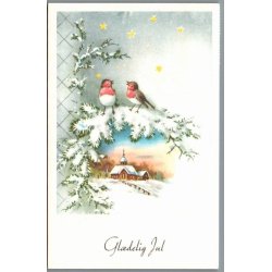 Julemrke 1969 p Postkort