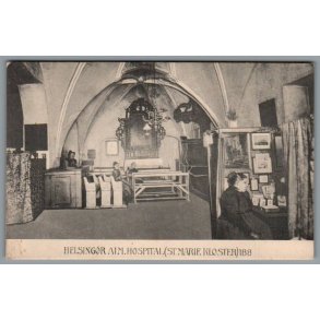 Helsing�r Alm. Hospital (St.marie kloster) 1888 - Postkort - Ubrugt