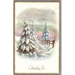 Julemrke 1969 p Postkort