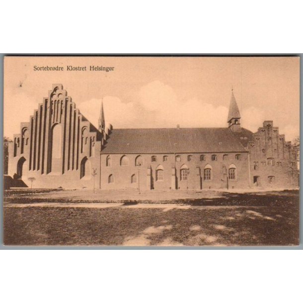 Sortebr�dre Klostret Helsing�r - Postkort - Ubrugt