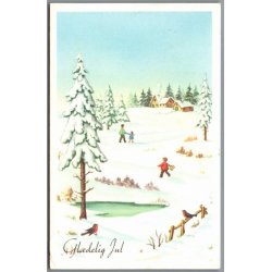 Julemrke 1969 p Postkort