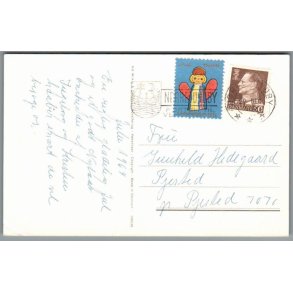 Julemrke 1969 p Postkort