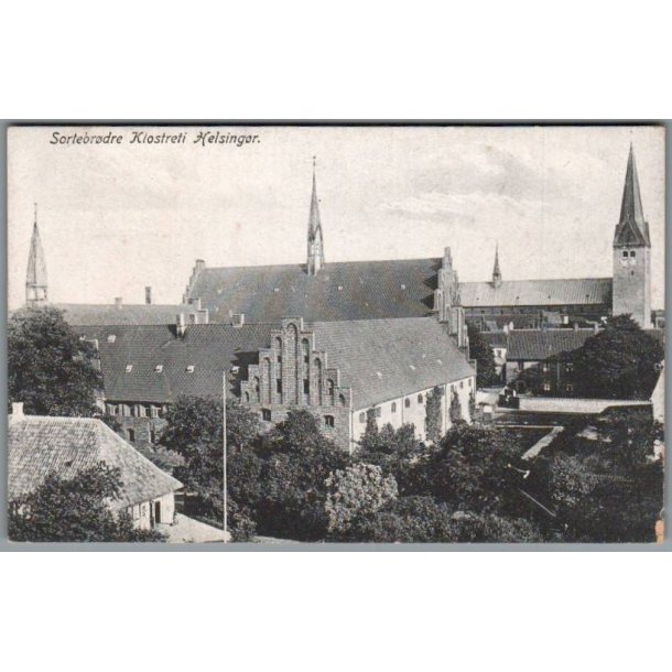 Sortebr�dre Klostret i Helsing�r - Postkort - Ubrugt