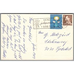Julemrke 1969 p Postkort