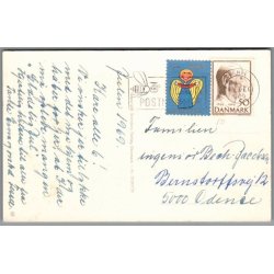 Julemrke 1969 p Postkort