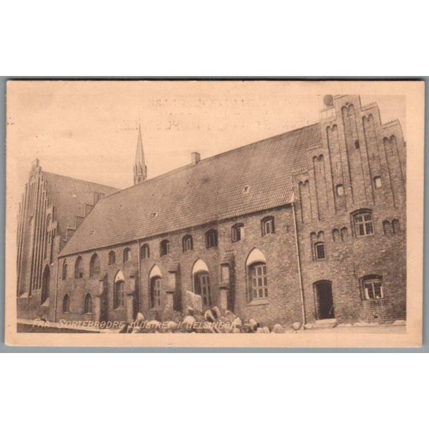 Fra Sortebr�dre Kloster i Helsing�r - Postkort - Brugt