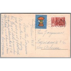 Julemrke 1969 p Postkort