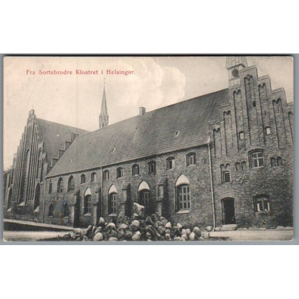 Fra Sortebr�dre Kloster i Helsing�r - Postkort - Ubrugt