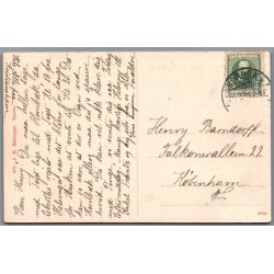 Fra Sortebr�dre Kloster i Helsing�r - Postkort - Brugt