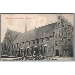 Fra Sortebr�dre Kloster i Helsing�r - Postkort - Brugt