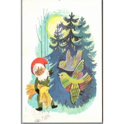 Julemrke 1968 p Postkort