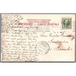 Sortebr�dre Kloster i Helsing�r - Postkort - Brugt