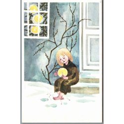 Julemrke 1968 p Postkort