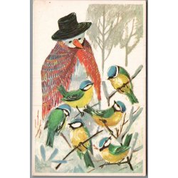 Julemrke 1968 p Postkort