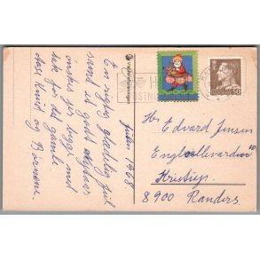 Julemrke 1968 p Postkort