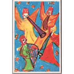 Julemrke 1968 p Postkort