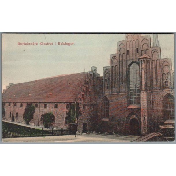 Sortebr�dre Kloster i Helsing�r - Postkort - Ubrugt