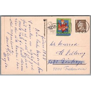Julemrke 1968 p Postkort