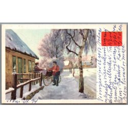 Julemrke 1968 p Postkort