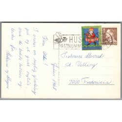 Julemrke 1968 p Postkort