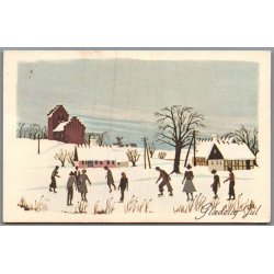 Julemrke 1968 p Postkort