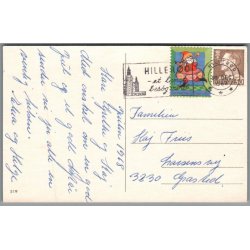 Julemrke 1968 p Postkort
