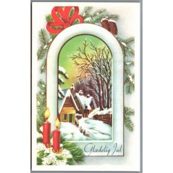 Julemrke 1968 p Postkort