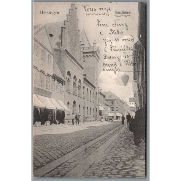 Helsing�r - Raadhuset - Postkort - Brugt